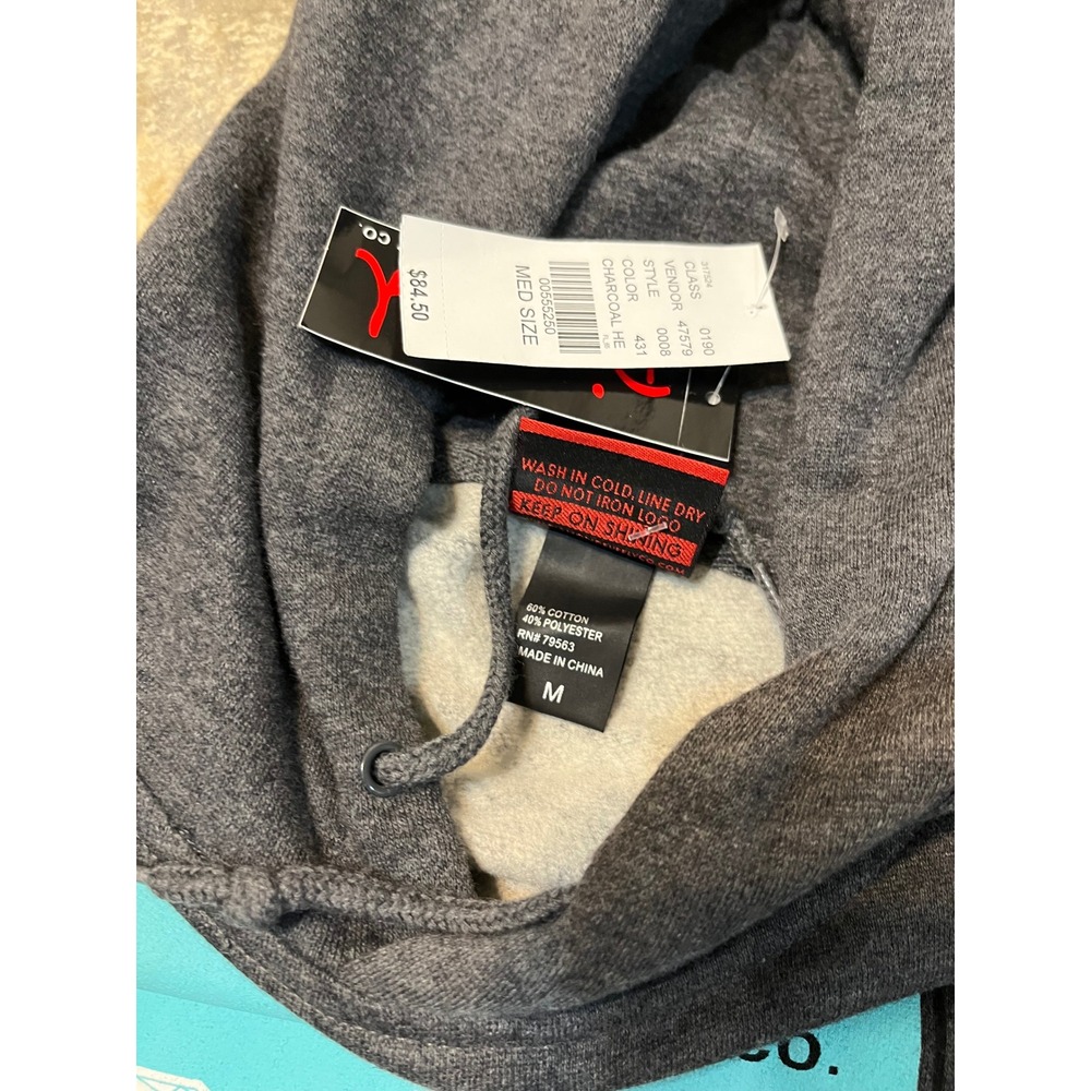 Diamond Supply Co Hoodie Mens Medium Charcoal NWT Graphic Streetwear Sweatshirt - Picture 4 of 6